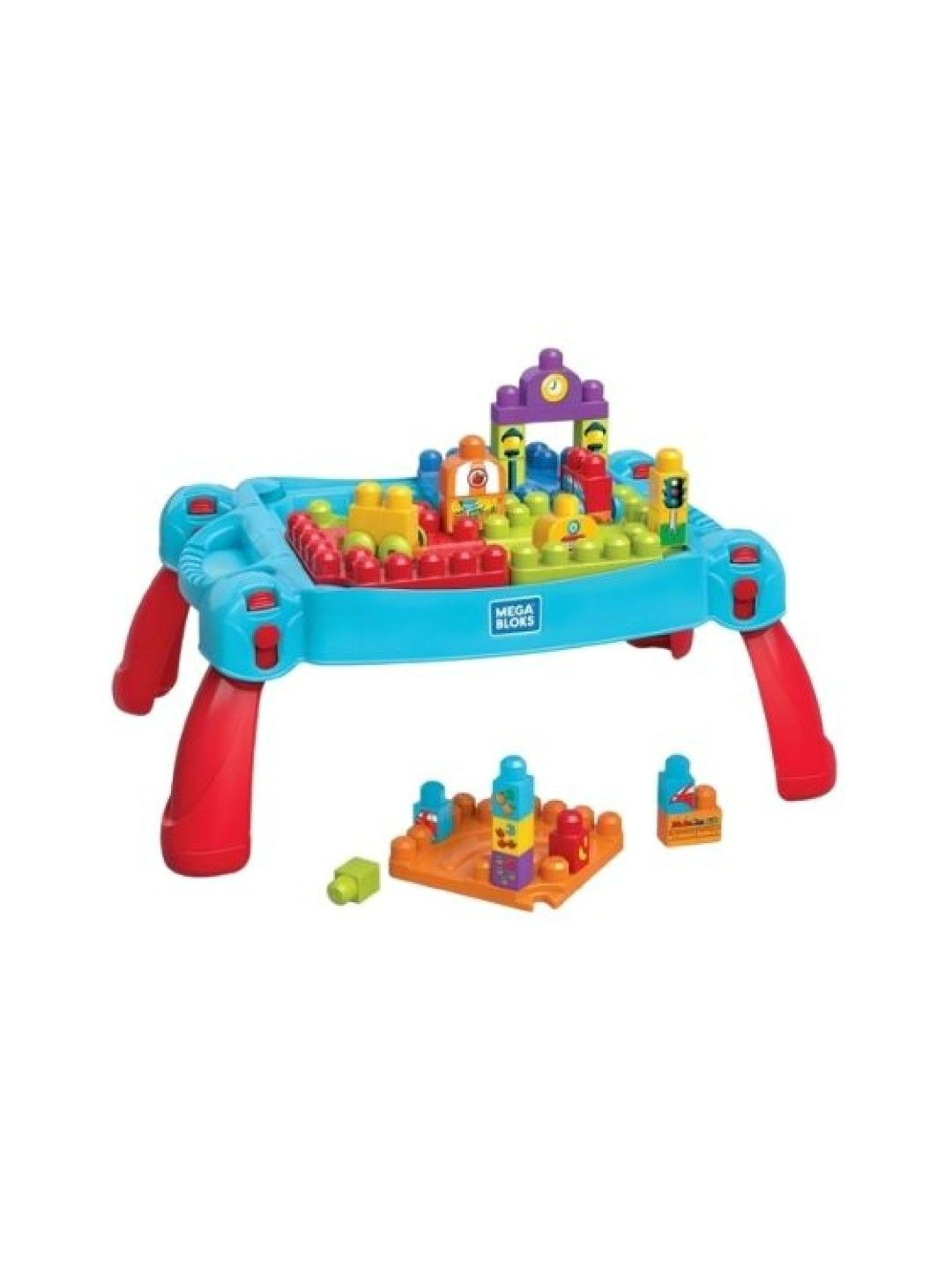 Mega Bloks Build and Learn Table (No Color- Image 1)