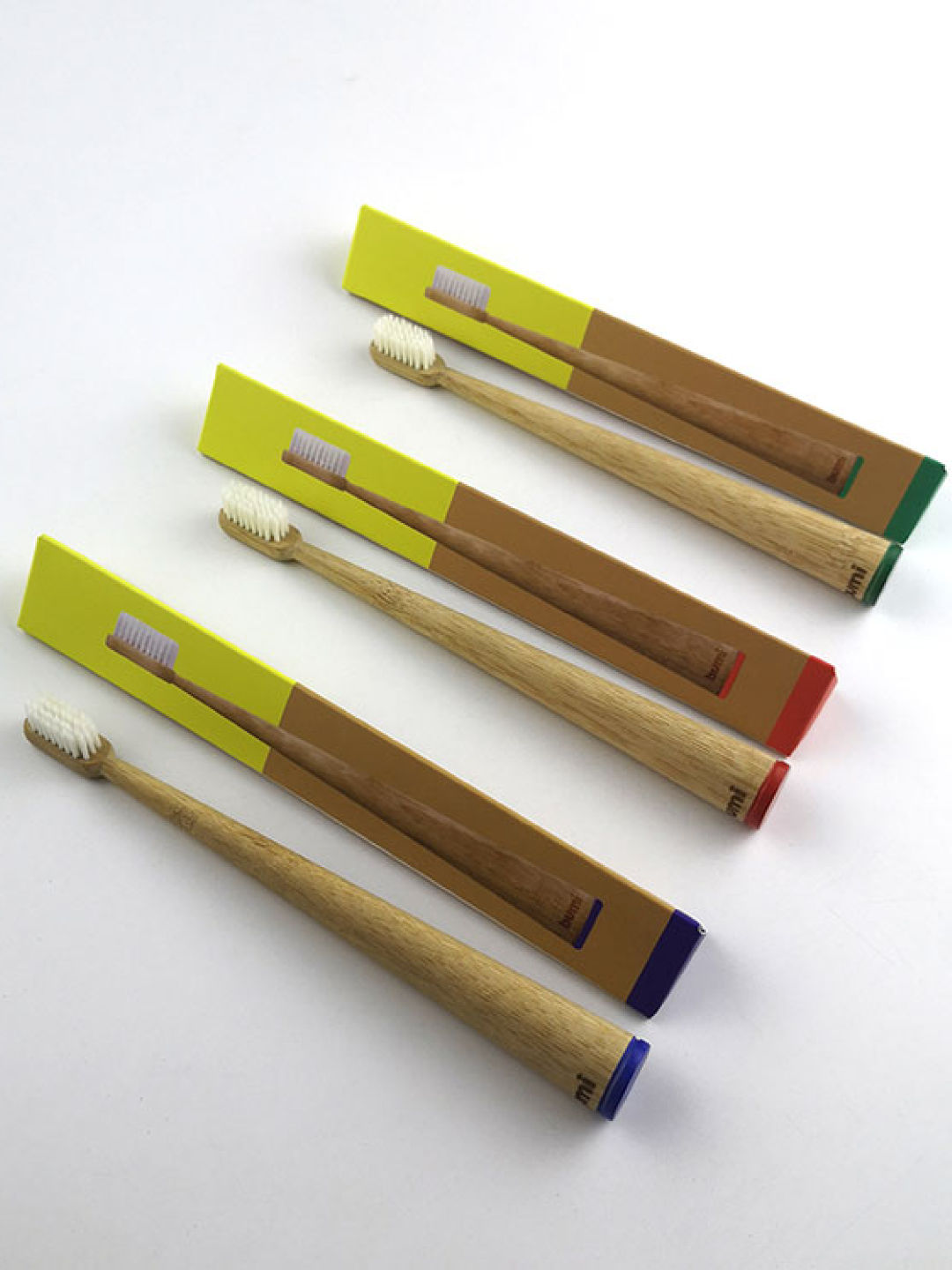 Bumi Bamboo Toothbrush (Red- Image 4)