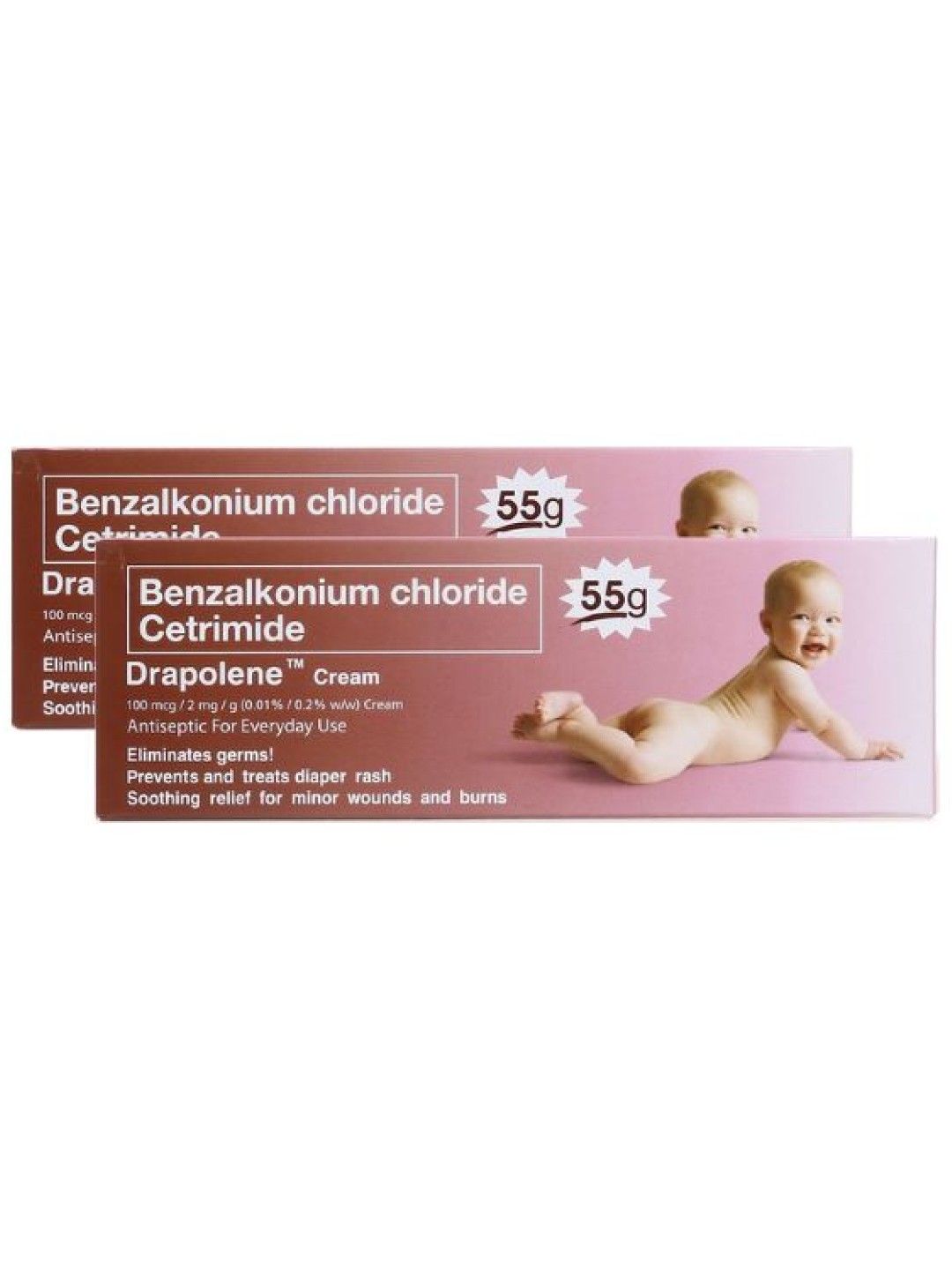 Drapolene Cream 55g (Bundle of 2) (No Color- Image 1)