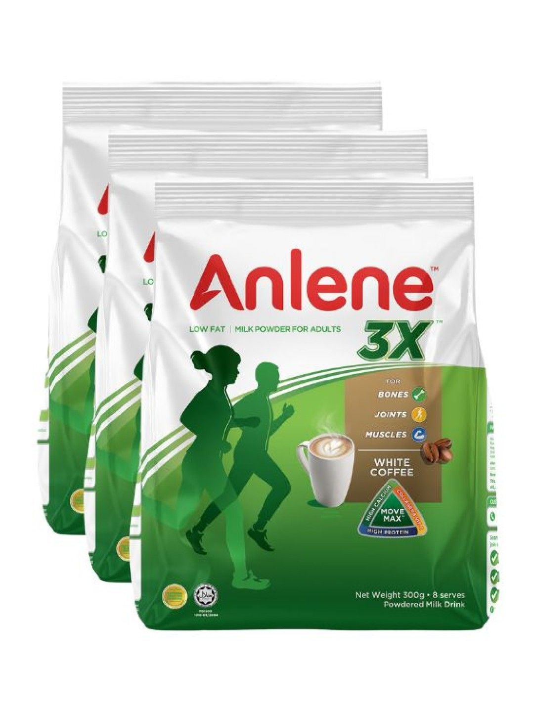 Anlene 3X Coffee (300g) Bundle of 3 (No Color- Image 1)