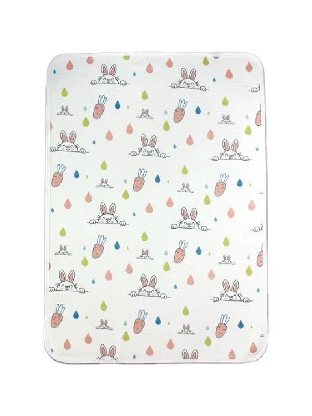 Bao Bei PH Water Absorbent Diaper Changing Bedmat (Bunnies 'n Carrots- Image 1)