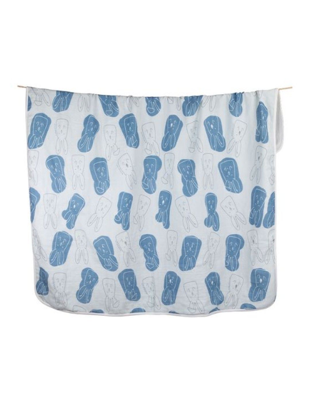 Meet My Feet Mallows Blanket (Bunny- Image 1)