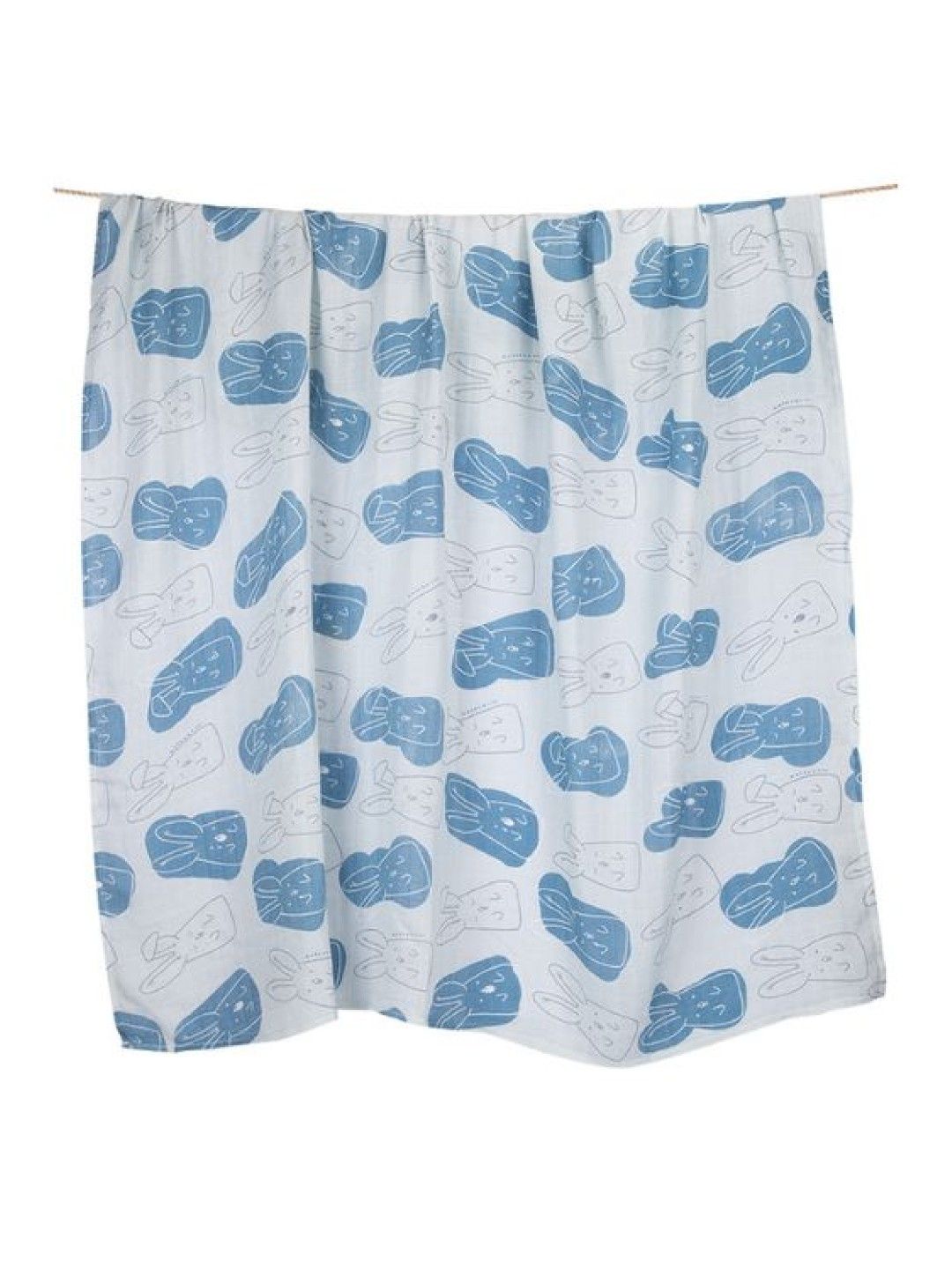 Meet My Feet Mallows Swaddle / Muslin Wrap (Bunny- Image 1)
