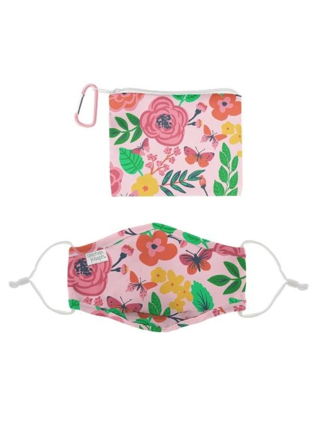 Stephen Joseph Adjustable Filter Pocket Mask with Zipper Pouch edamama