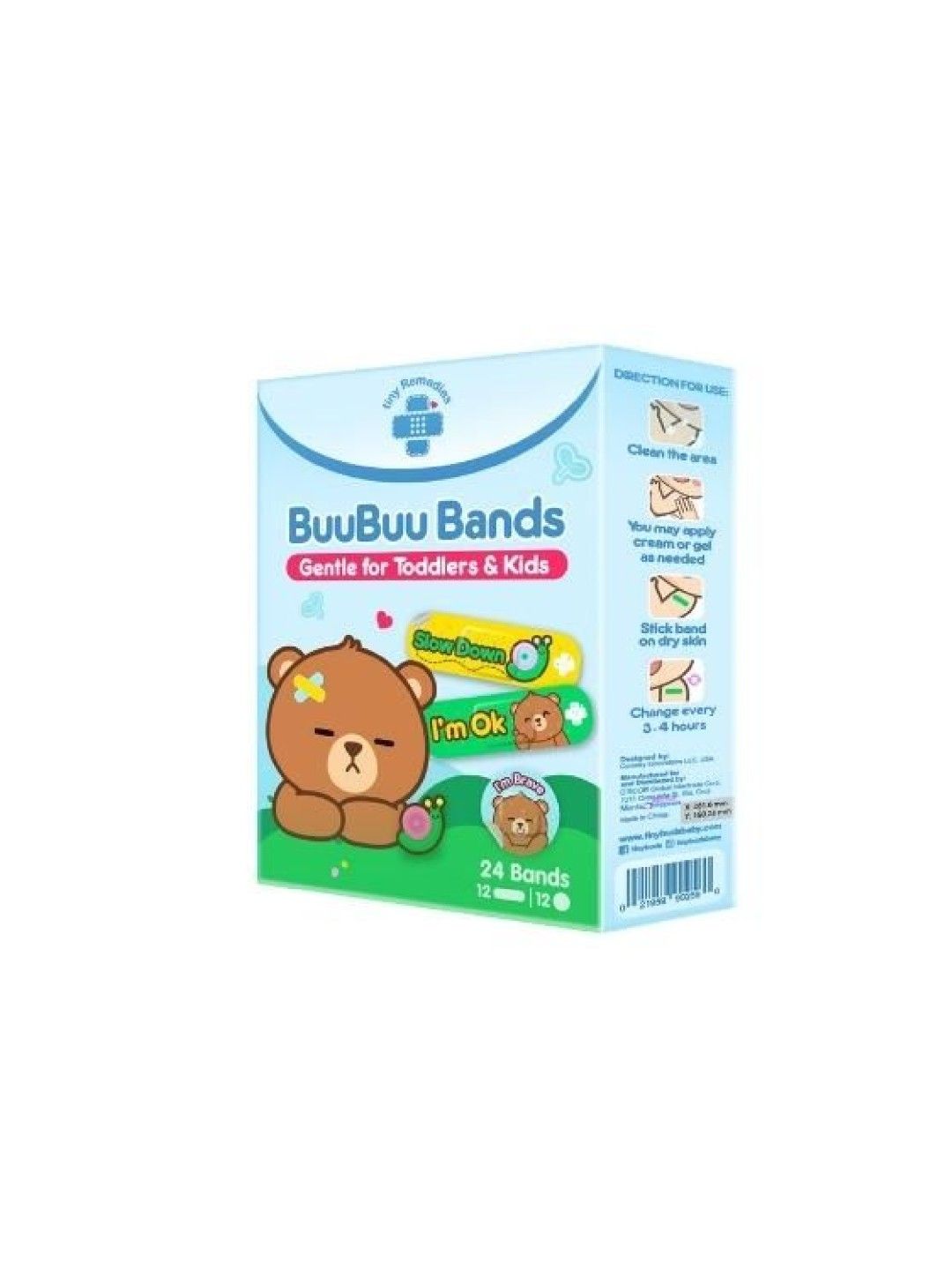 Tiny Buds Buu Buu Bands Baby Bandages (No Color- Image 3)