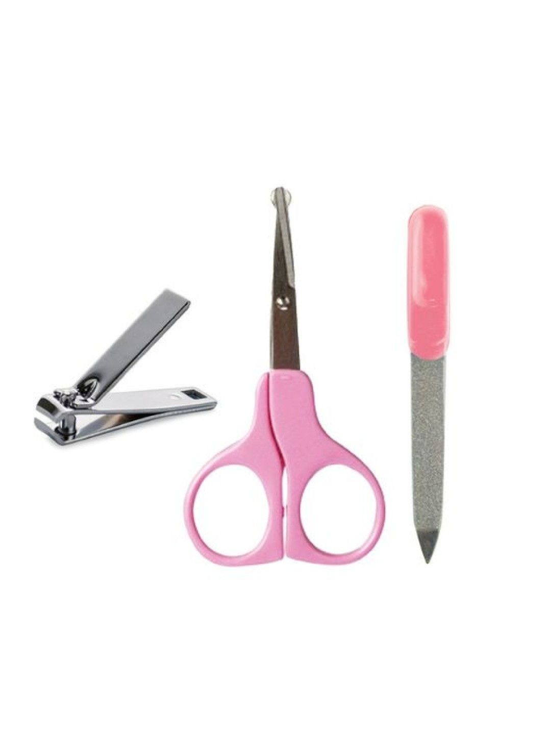 Coral Babies Baby Manicure Set 3-Piece - Pink (No Color- Image 2)