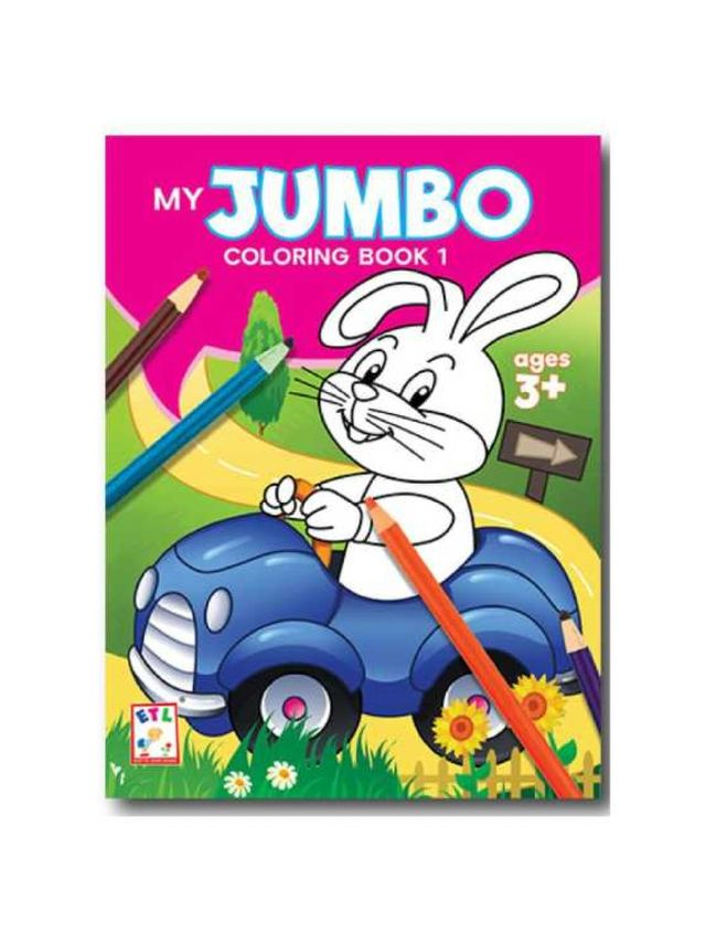 Easy To Learn My Jumbo Coloring Book 1 edamama