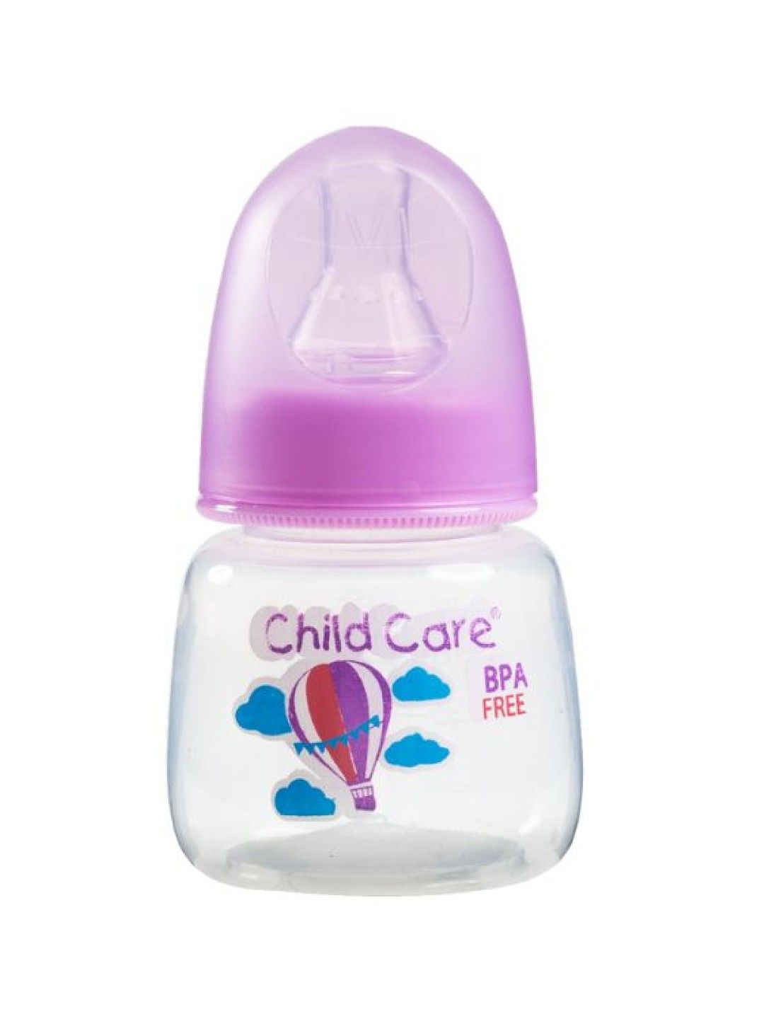 Child Care Round Baby Bottle Set for Girls (BPA-Free) (2 oz- Image 4)