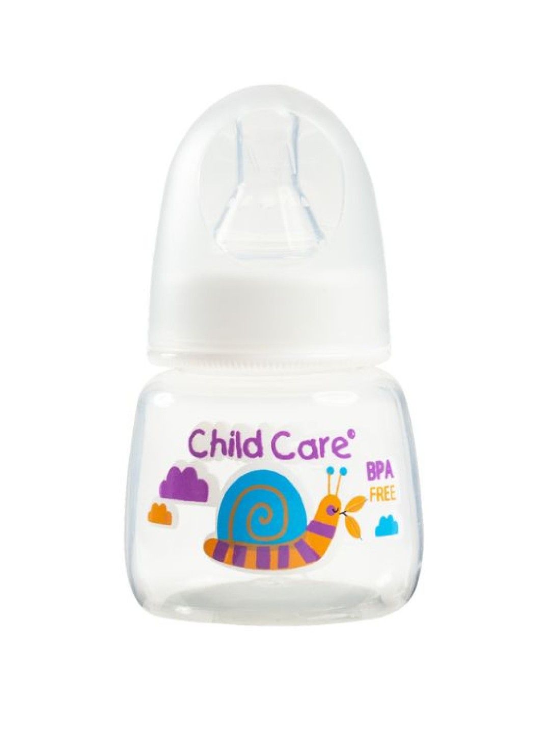 Child Care Round Baby Bottle Set for Girls (BPA-Free) (2 oz- Image 3)