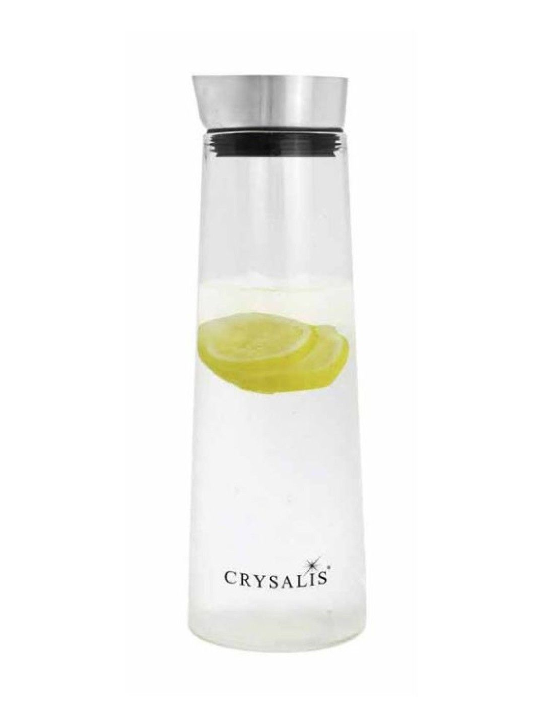 Sunbeams Lifestyle Crysalis Borosilicate Glass Pitcher with Stainless Steel Lid 1.5L (No Color- Image 1)