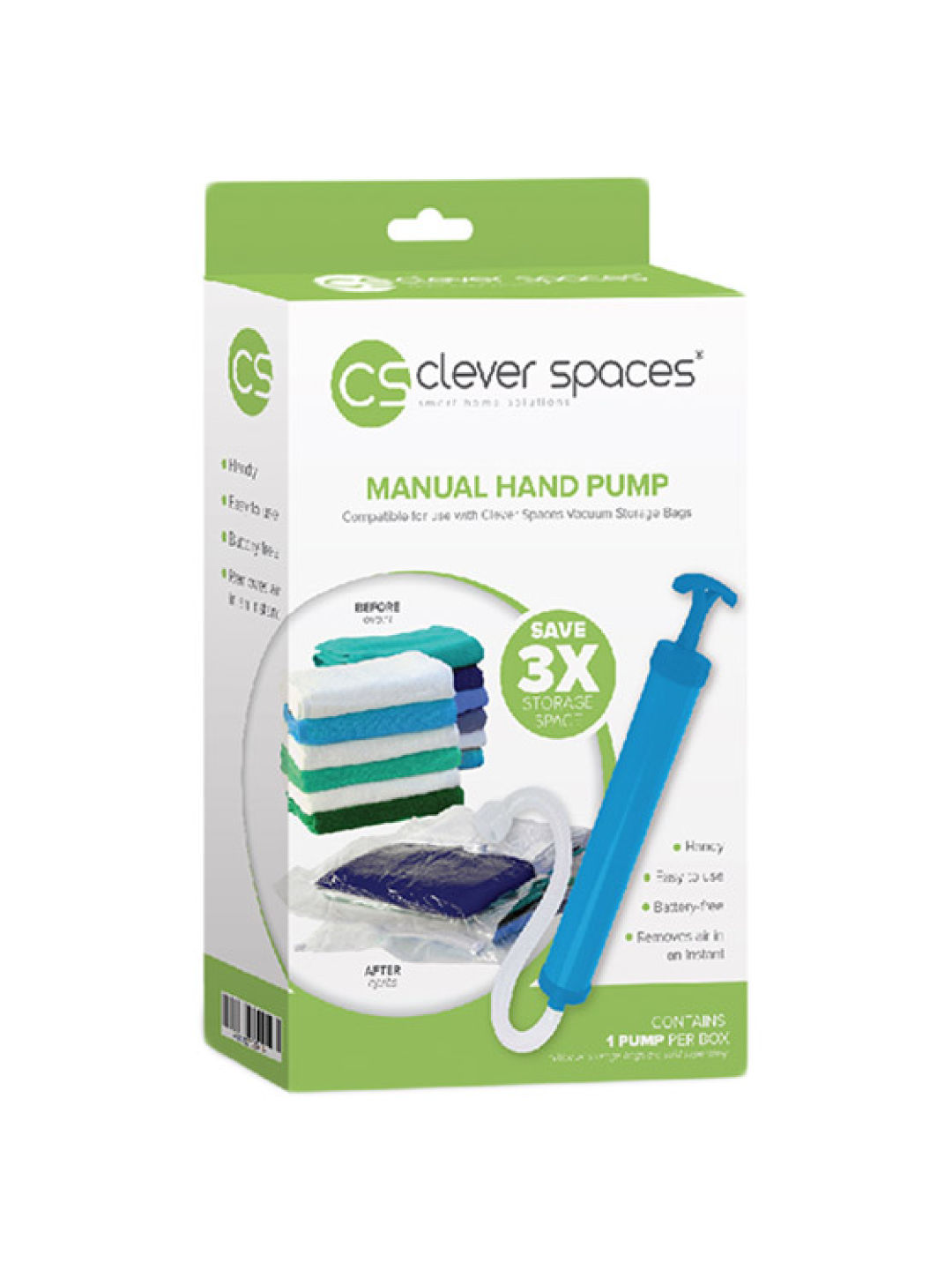 Clever Spaces Manual Hand Pump (No Color- Image 2)