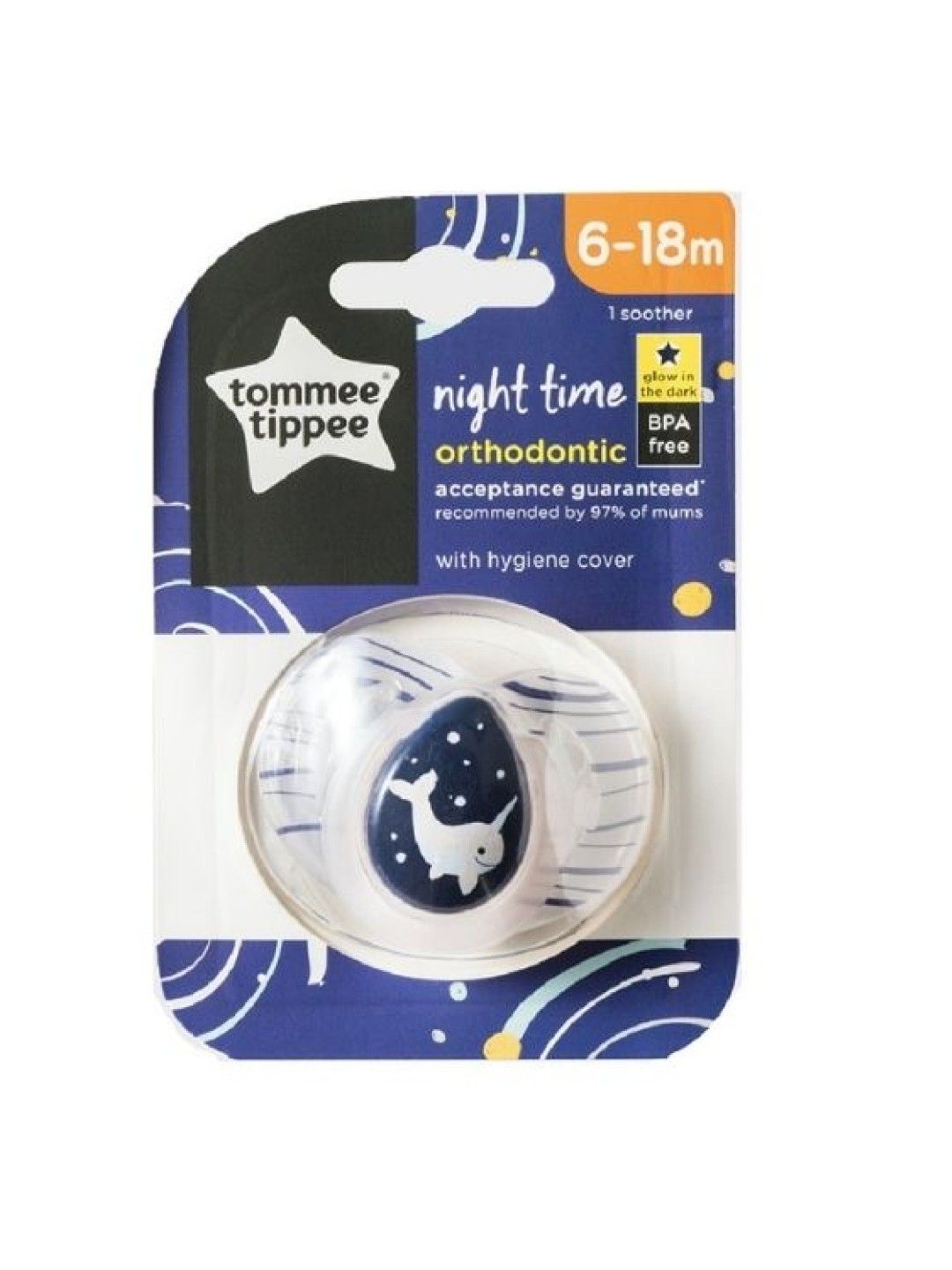 Tommee Tippee CTN Night Time Soother (Shark)