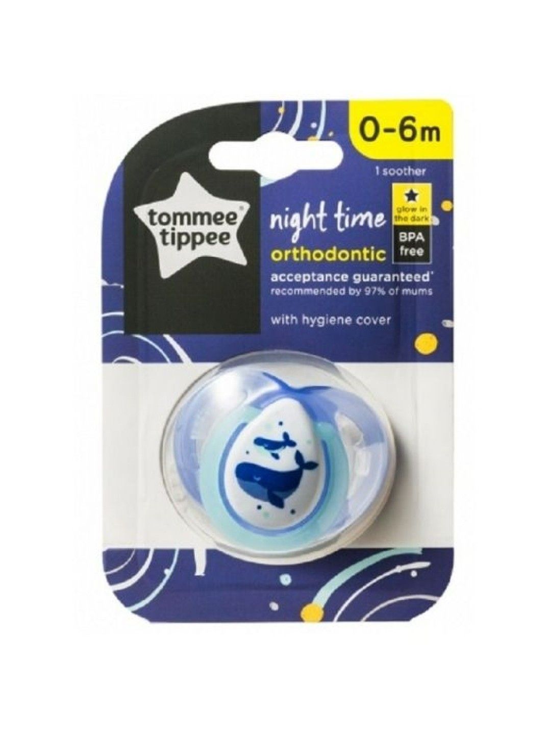 Tommee Tippee CTN Night Time Soother 0-6 Months