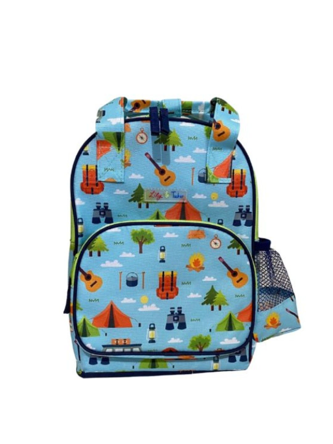 Lily and Tucker Toddler School Backpack (Camping- Image 1)