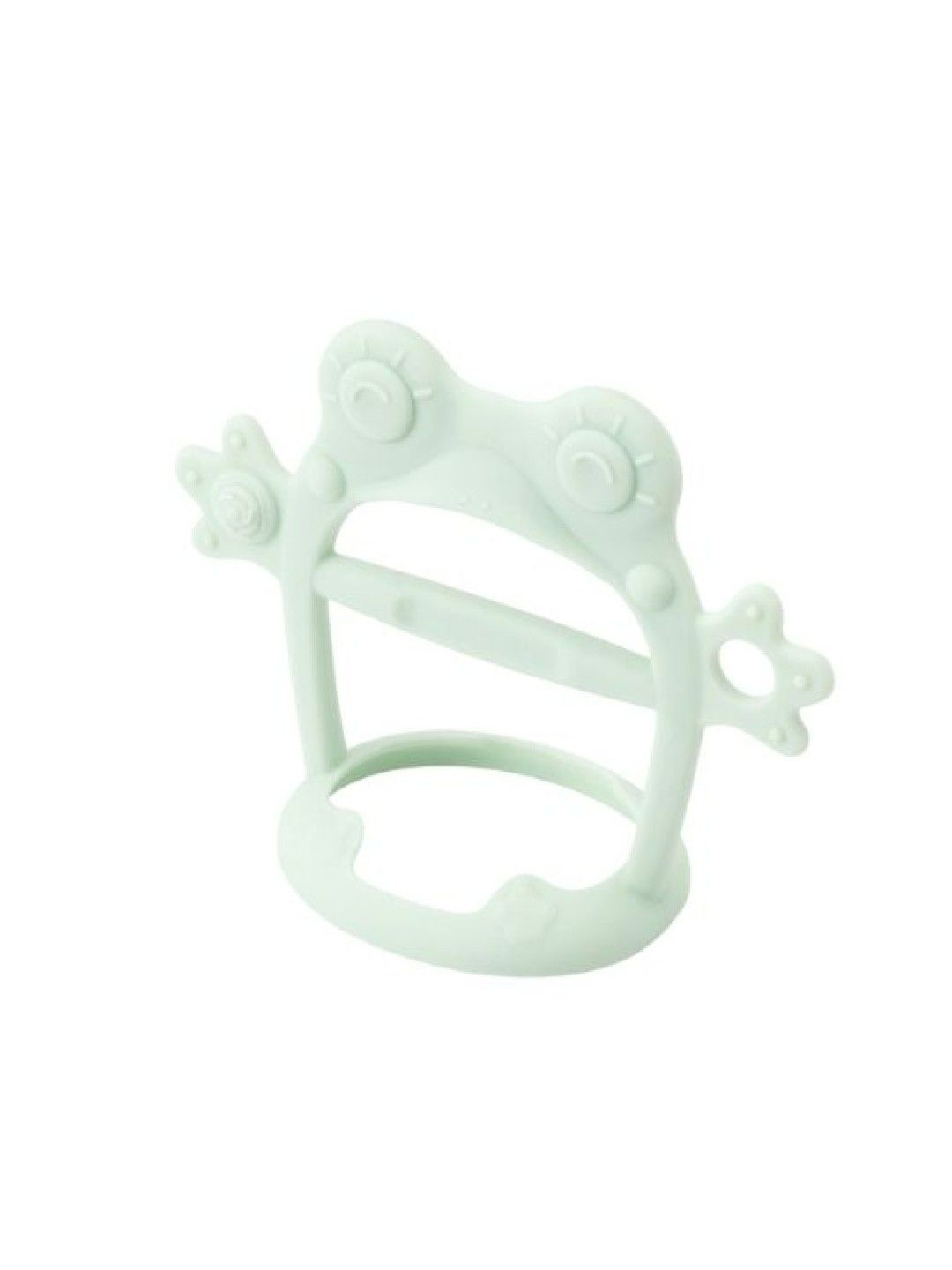 TGM Silicone Frog Wristband Teether with Case (Candy Mint- Image 3)