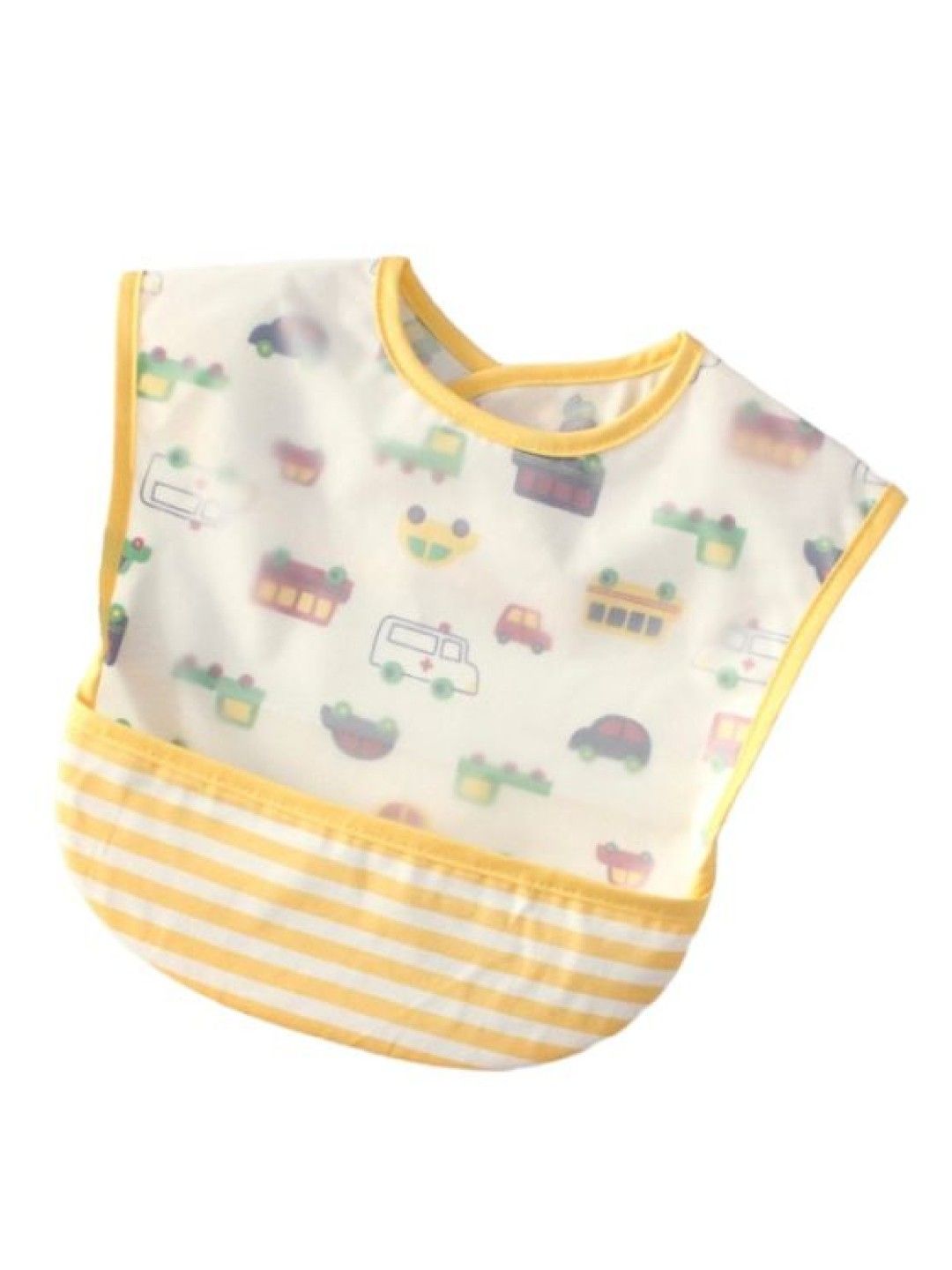 Seams 195 Car Snap on Bibs (Yellow- Image 1)