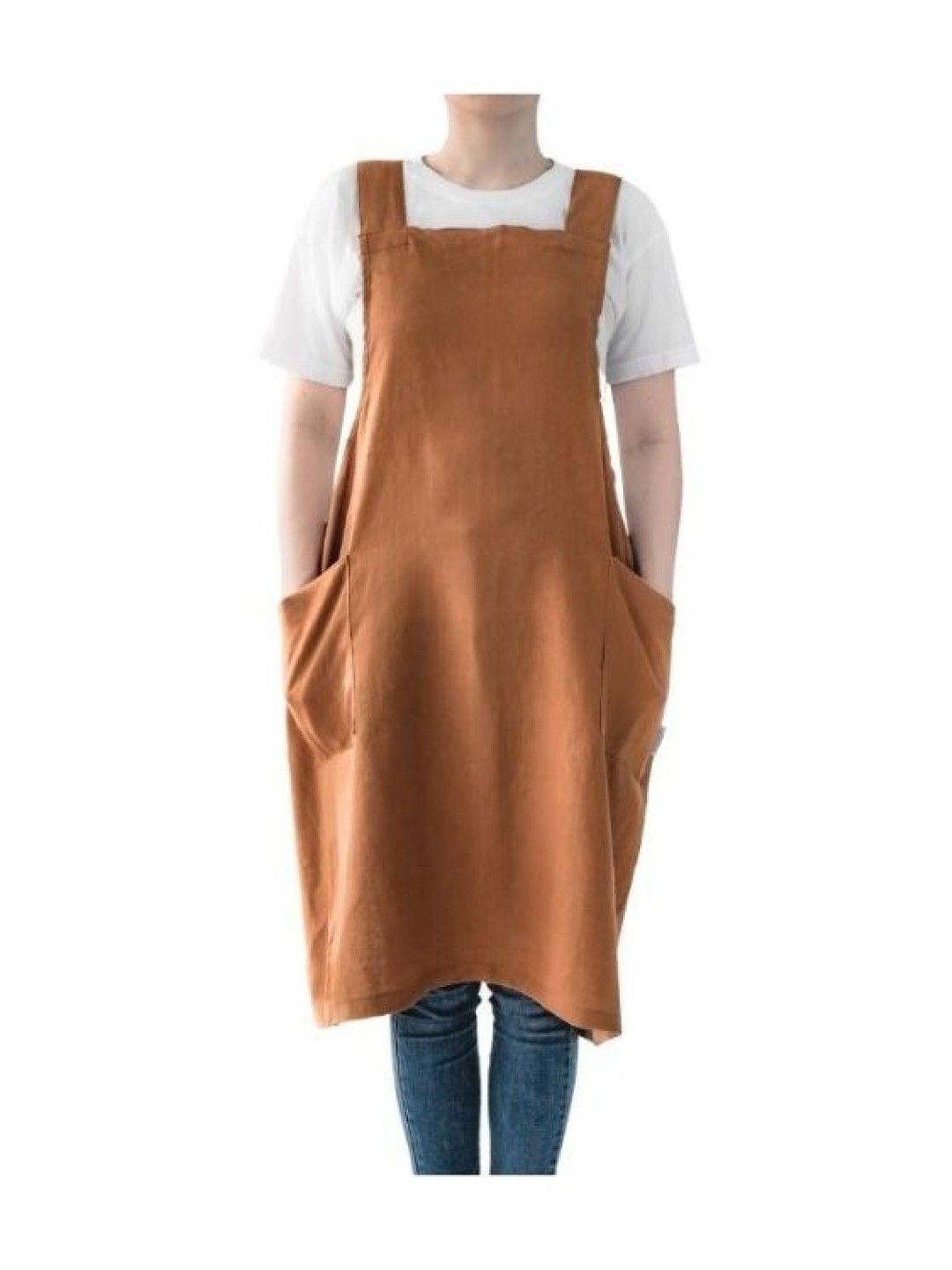 Ava & Ava 100% Linen Crossback Apron