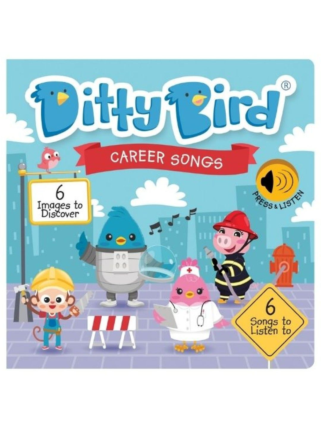 Ditty Bird Musical Book - Career Songs