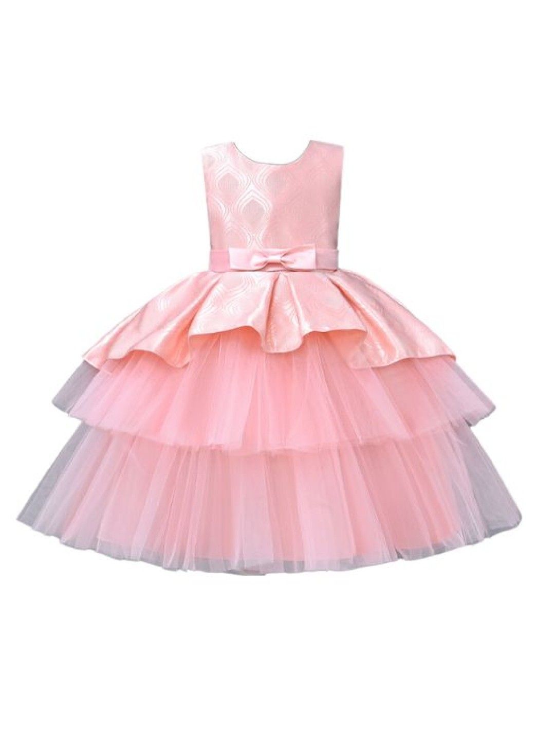 Seams 195 Carmine Party Dress (Pink- Image 1)