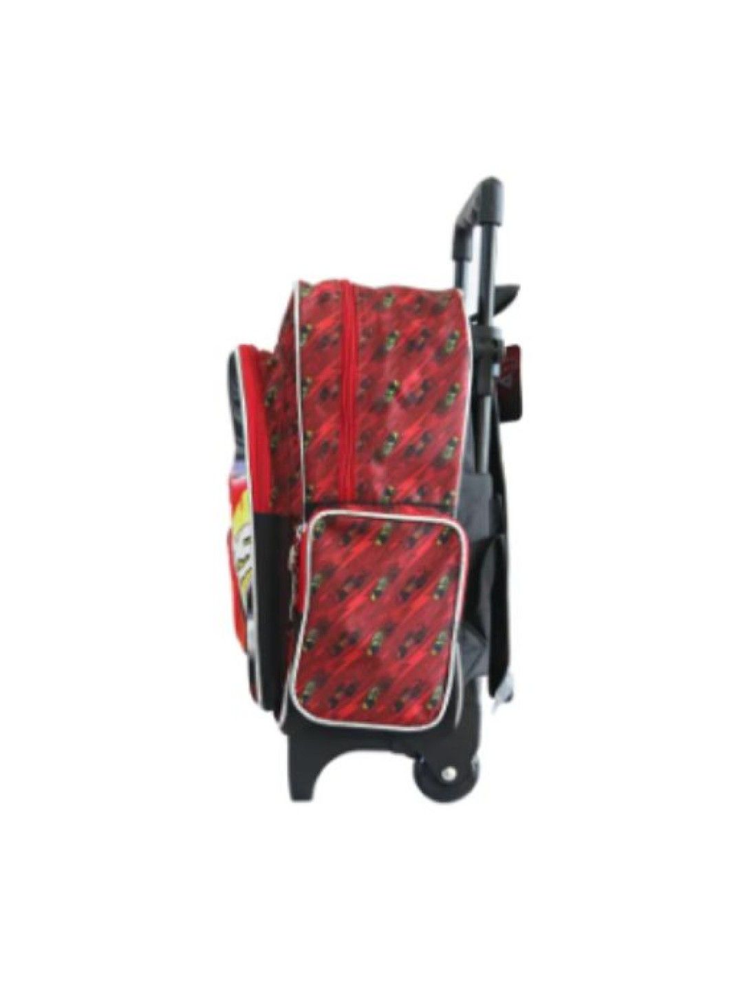 Disney Cars 3D Lightning Mcqueen Nursery School Trolley (Red- Image 2)