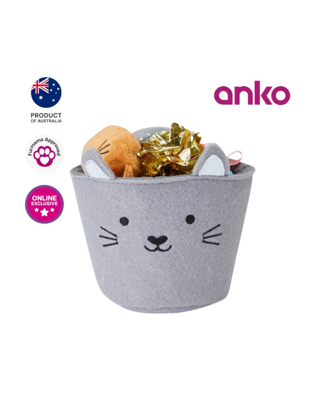 Anko Cat Toy Basket 12 Pack