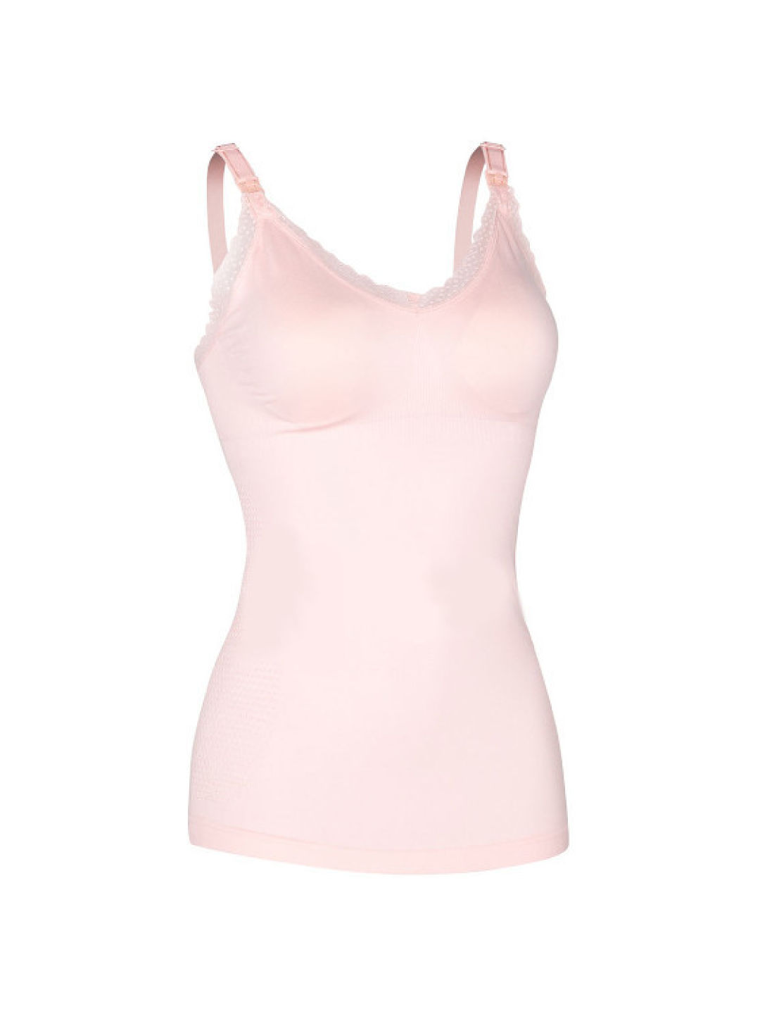 Bosom Buds Catelyn Nursing Tank Top (Blush- Image 2)