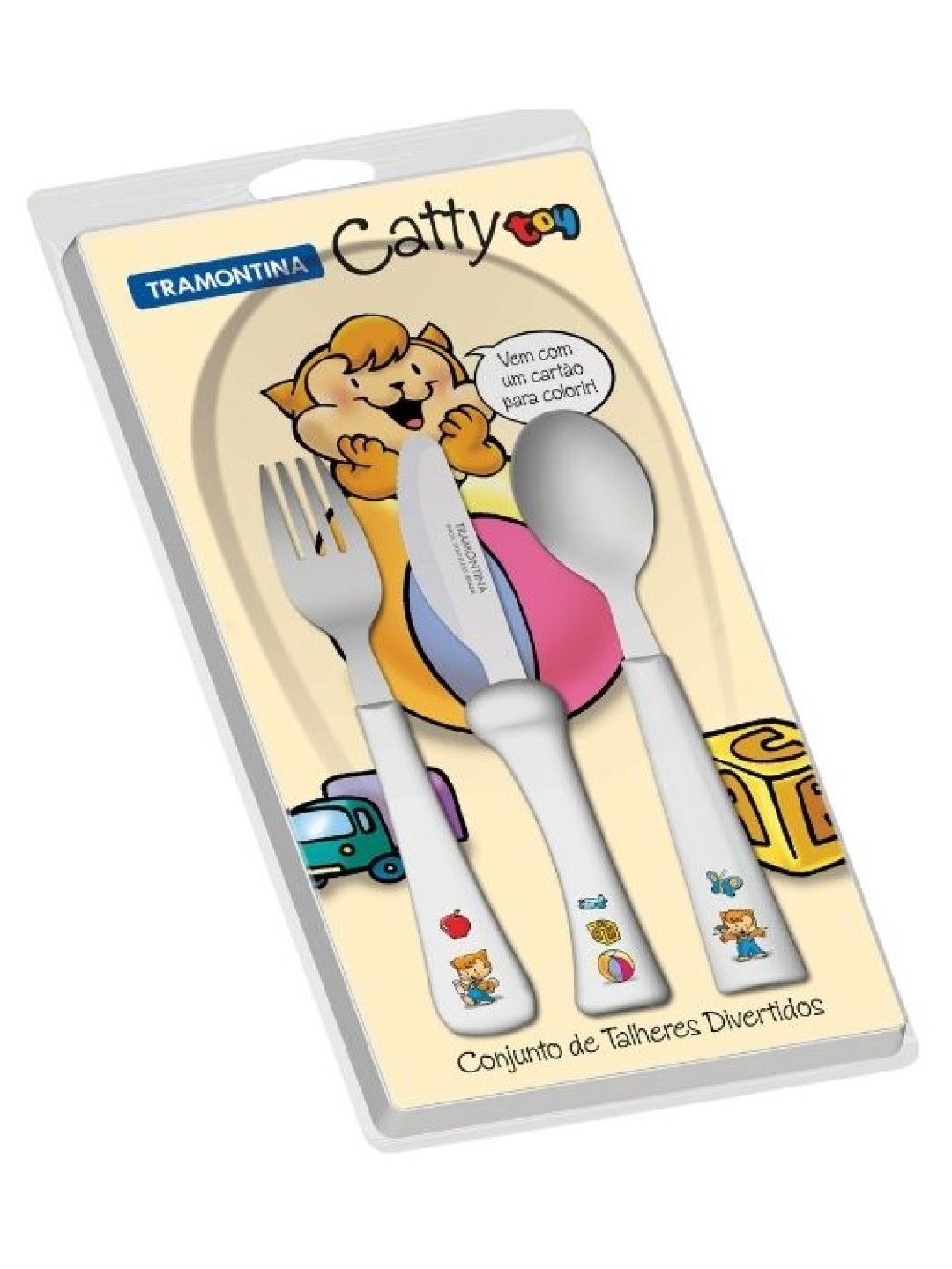 Tramontina Catty Cutlery Set (Blister)