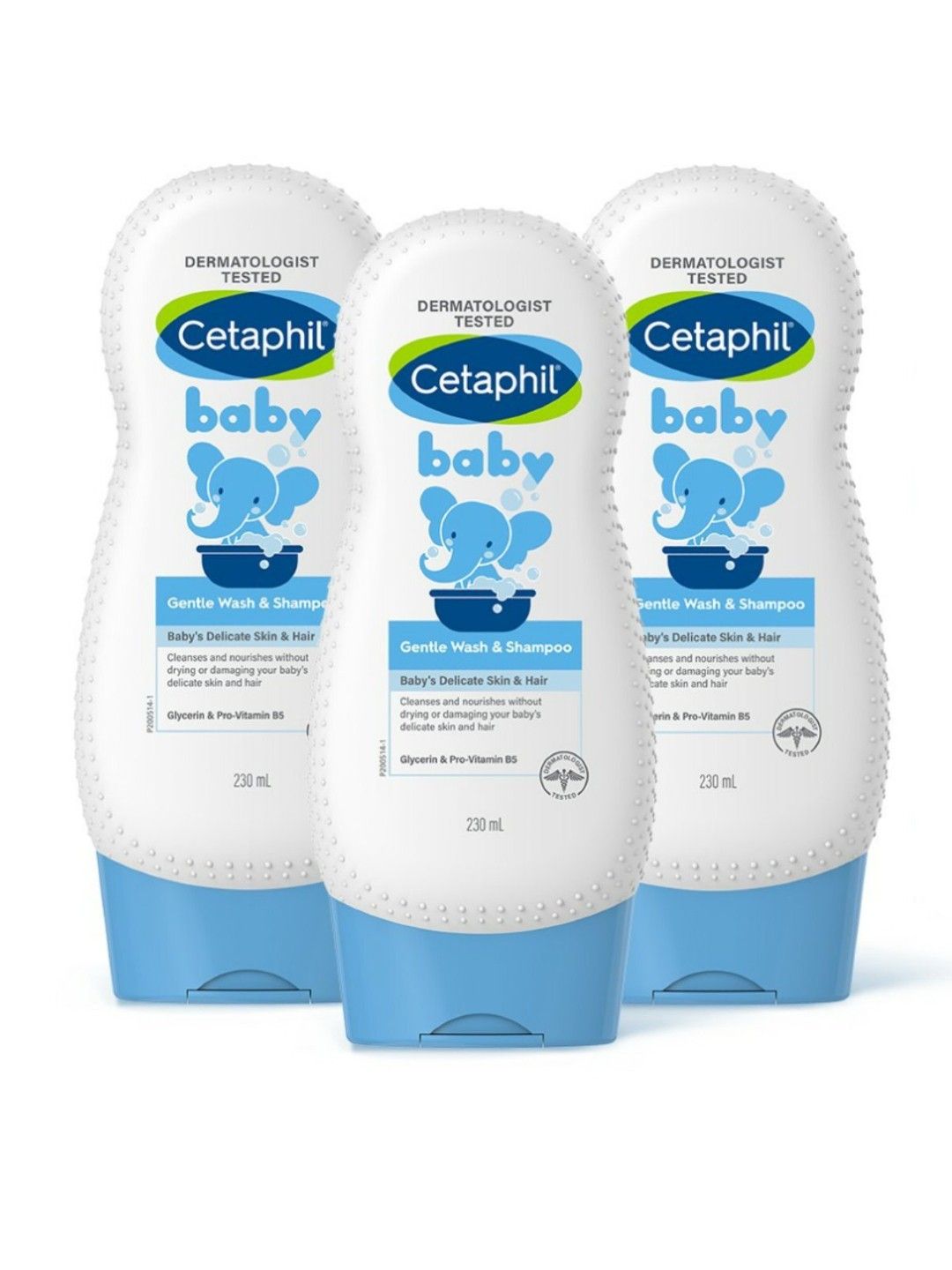 Cetaphil Baby [Buy 2 Take 1 Free] Baby Gentle Wash & Shampoo (230ml)