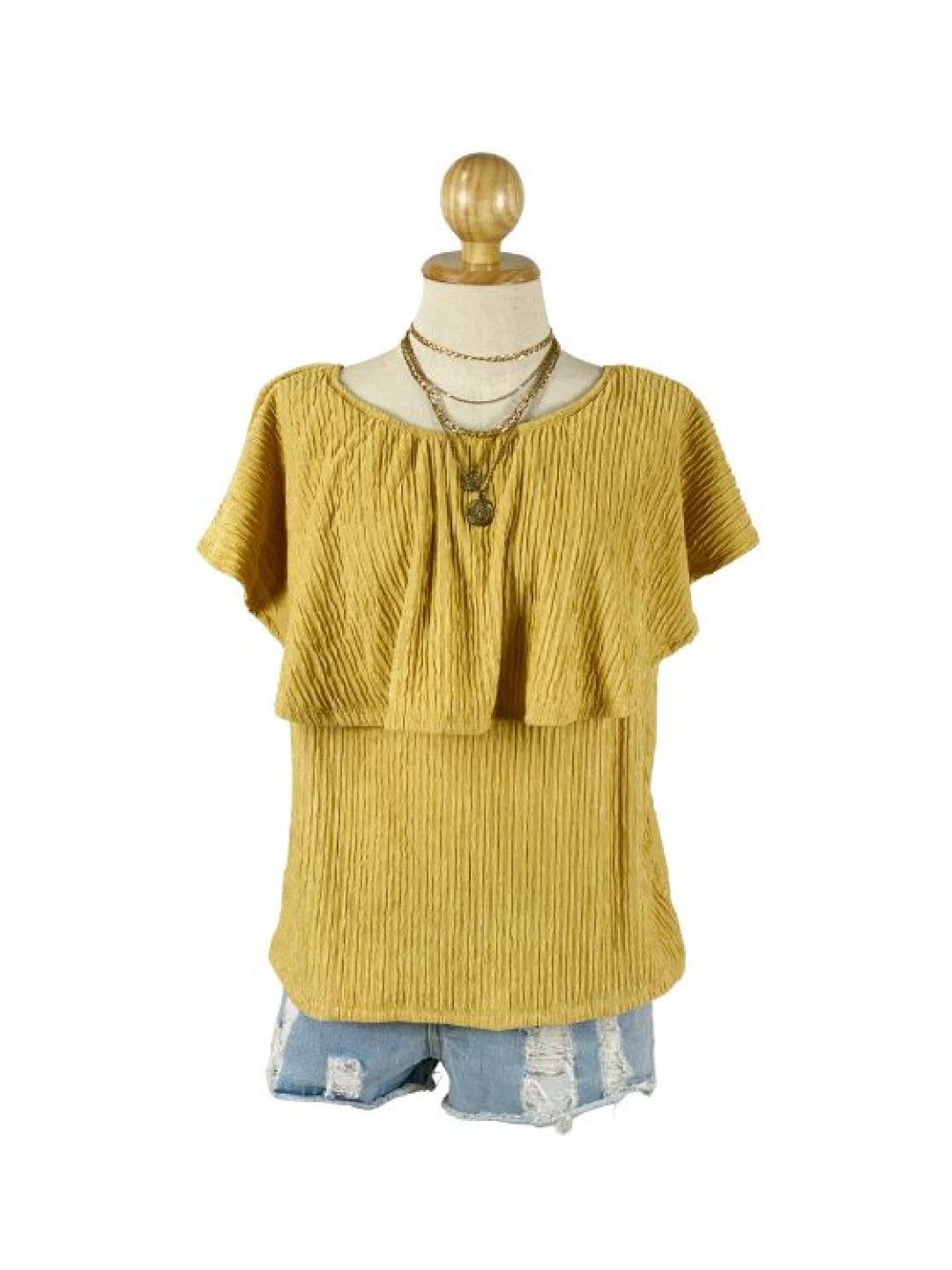 Mama Brand PH Yuna Multiway Breastfeeding Top (Champagne- Image 2)