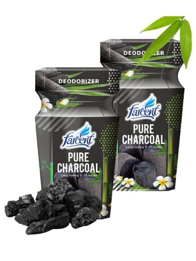 Farcent Liquid Deodorizer Charcoal Set of 2 edamama