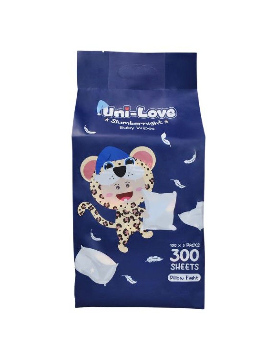 Uni-love Cheetah Baby Wipes Pack of 3 (Special Package) (No Color- Image 1)