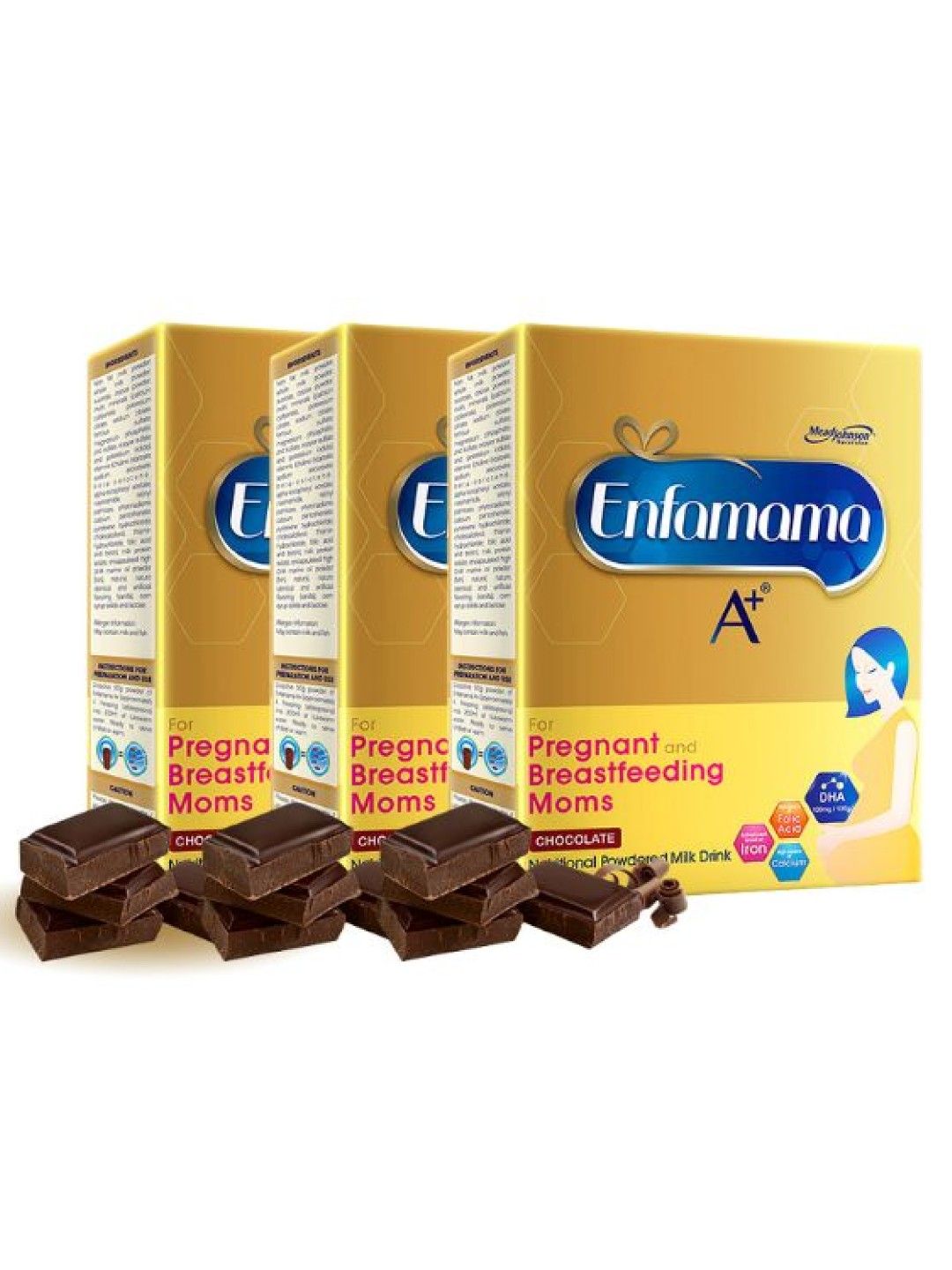 Enfamama A+ Chocolate Powdered Milk Drink (350g) Bundle of 3