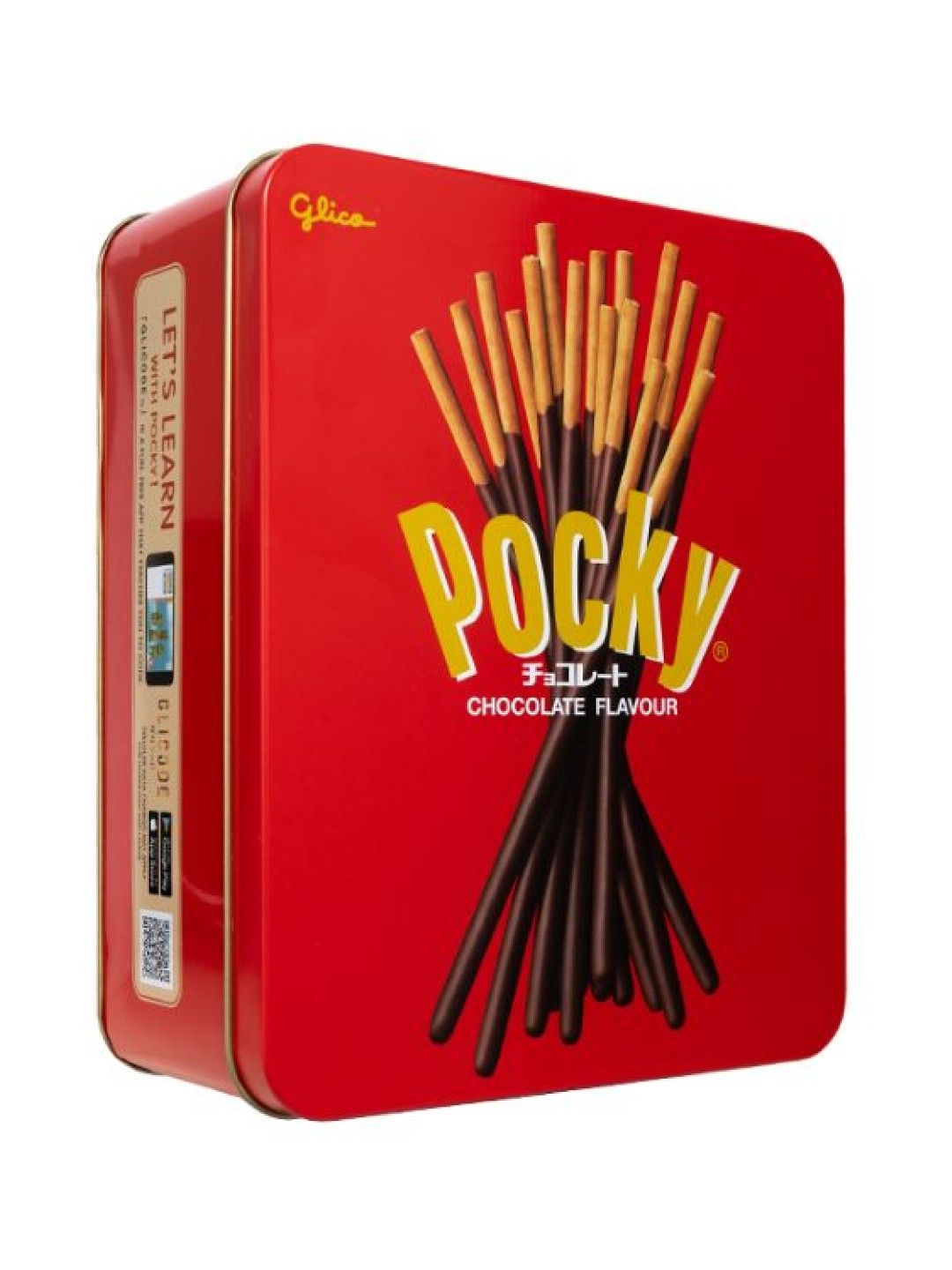 Pocky Chocolate 6s with Free Tin Can (No Color- Image 1)