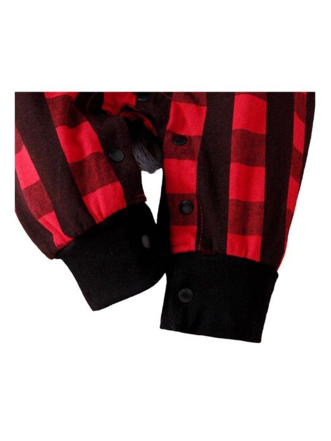 Cottonkind Christmas Plaid with Accessory (Red- Image 3)