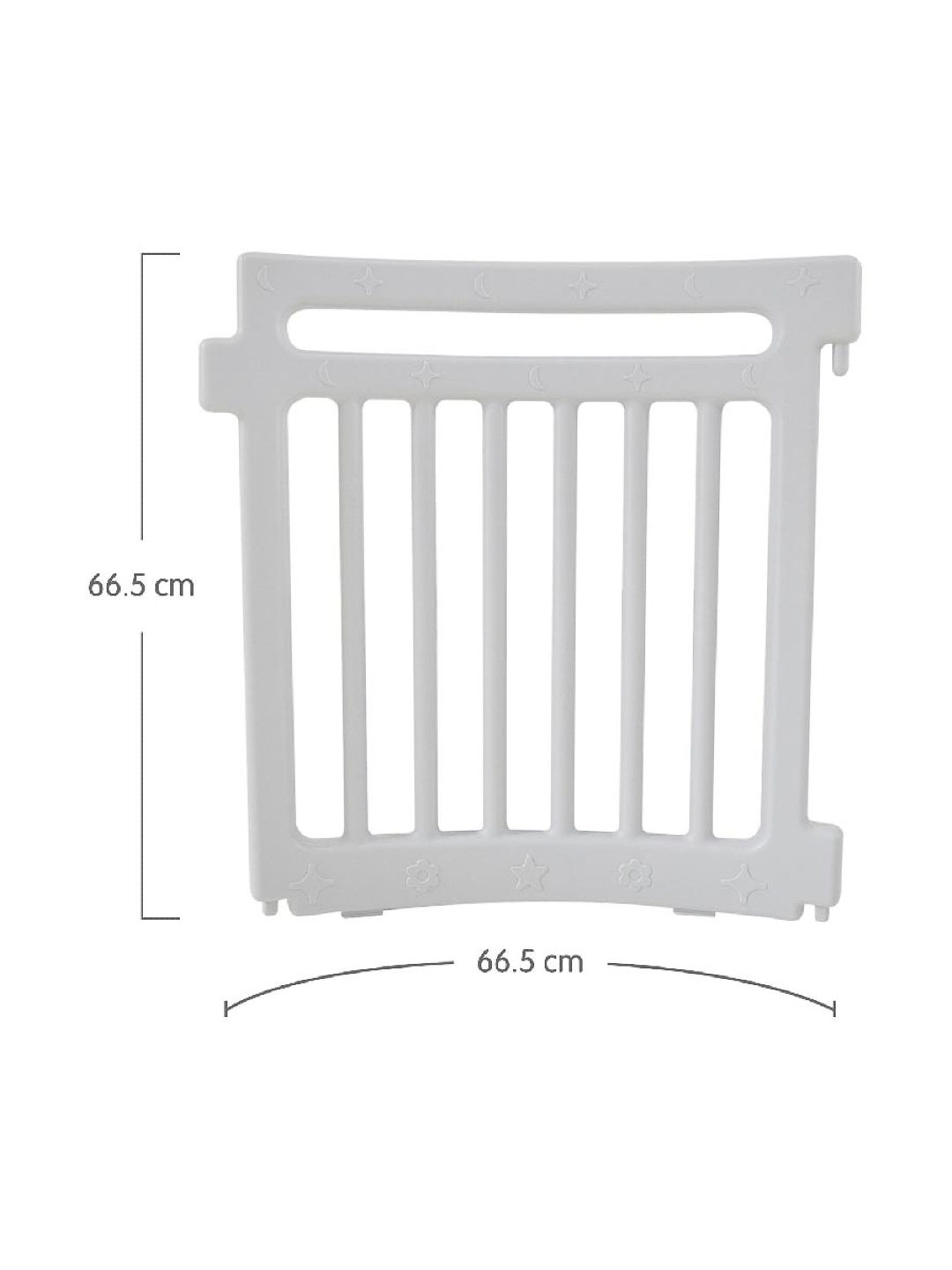 Bonjour Baby Circular Playpen (Grey- Image 2)