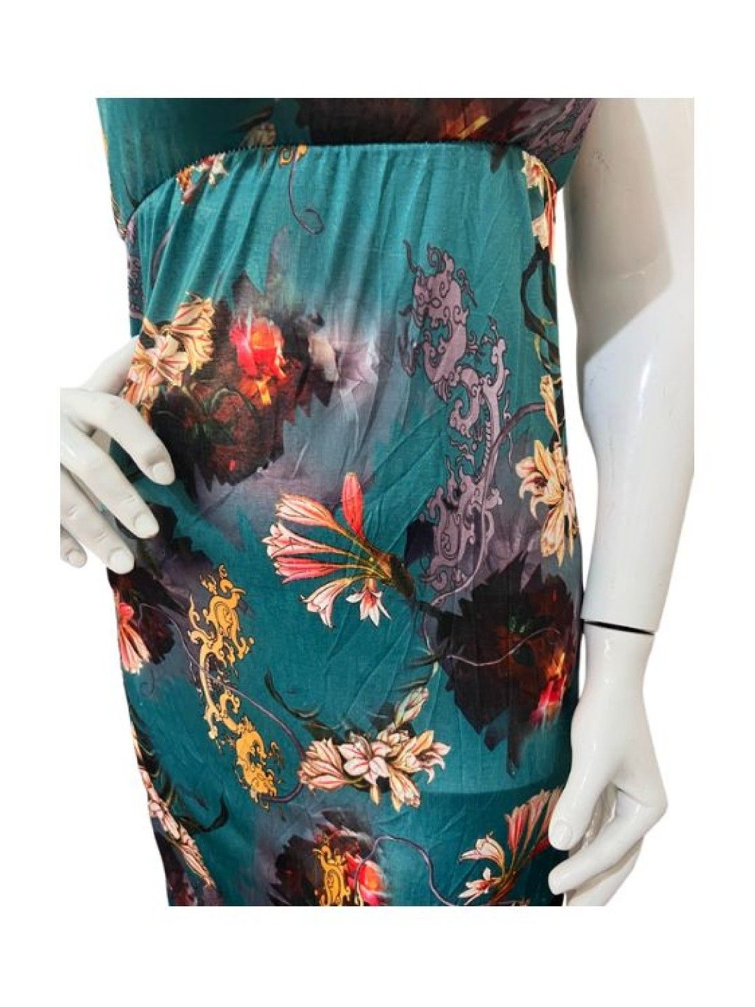 QT Hub Freesize Dress (829) (Green- Image 4)