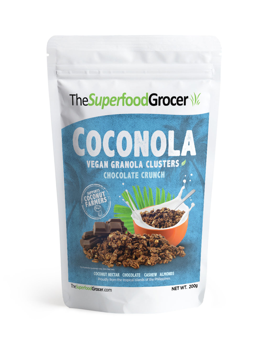 The Superfood Grocer Granola Chocolate Crunch (200 g)