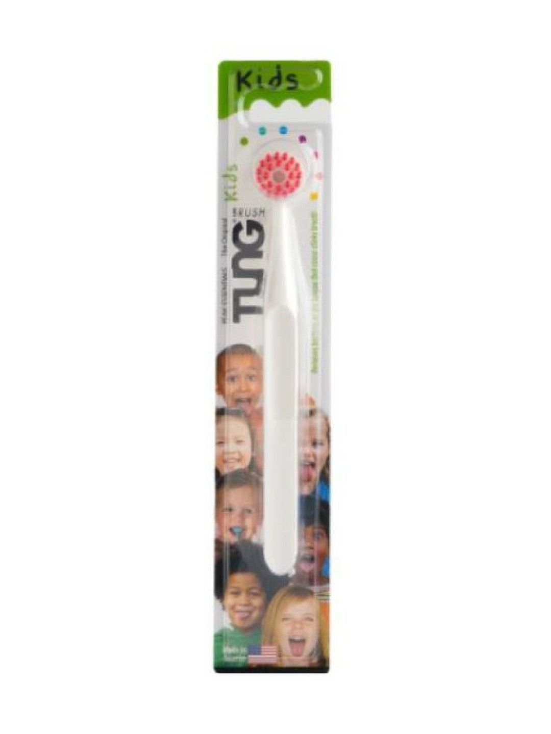 Tung Brush for Kids - Tongue Cleaner (Color Vary) (No Color- Image 4)