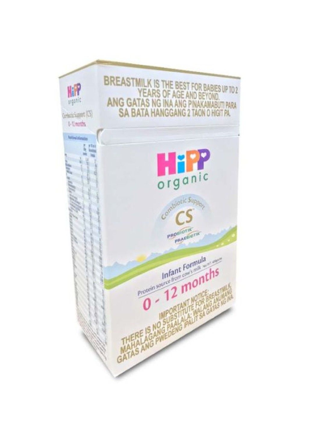 HiPP Organic Combiotic Support Bag-in-Boxes Infant Formula 0-12 Months (400g)