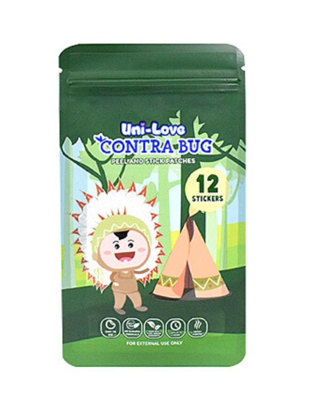 Uni-love Contra Bug Peel and Stick Patches (1-Pack)