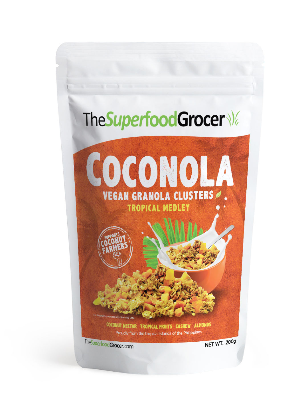 The Superfood Grocer Granola Tropical Medley (200 g)