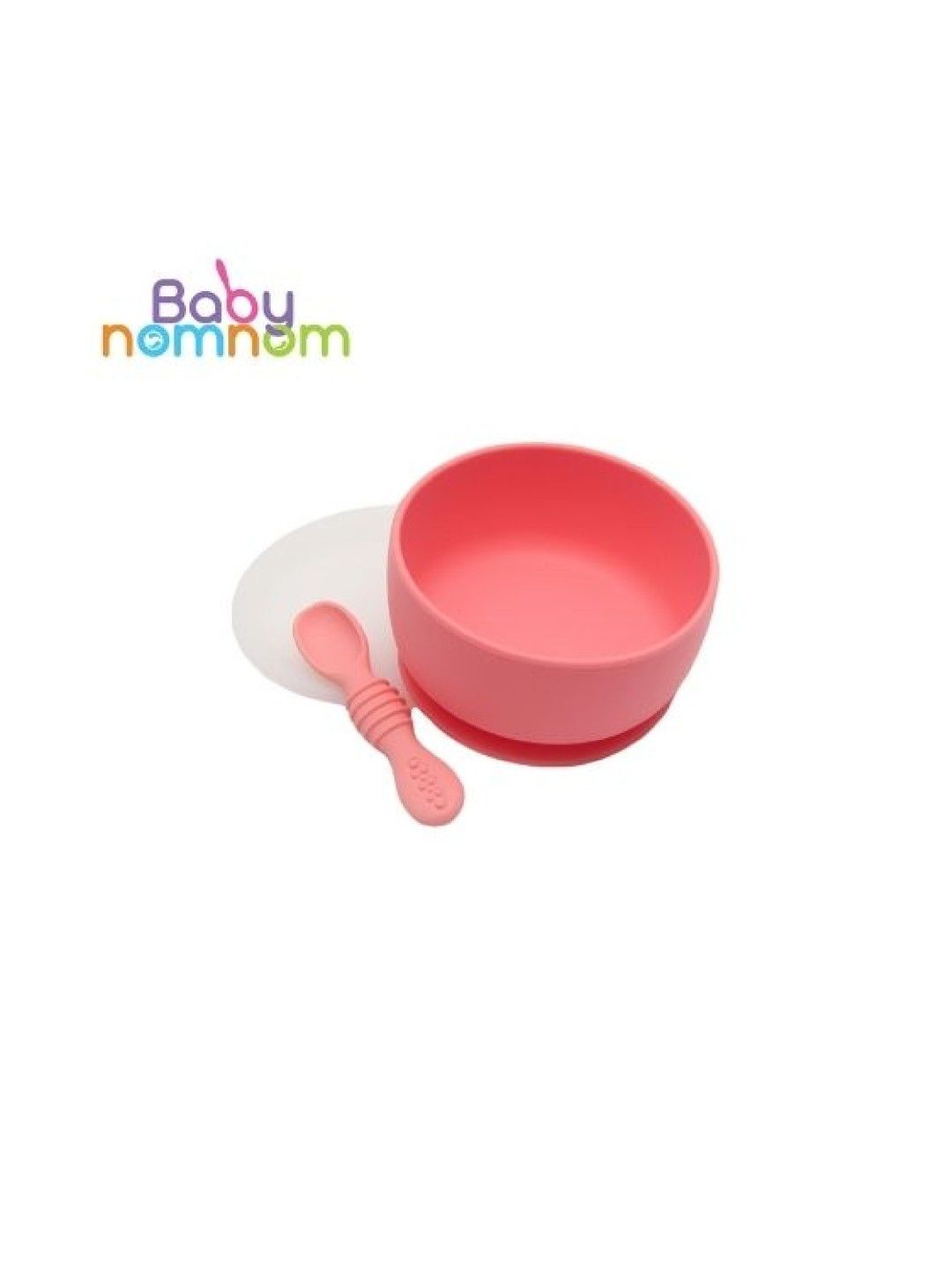 Babynomnom Silicone Bowl Feeding Set with spoon