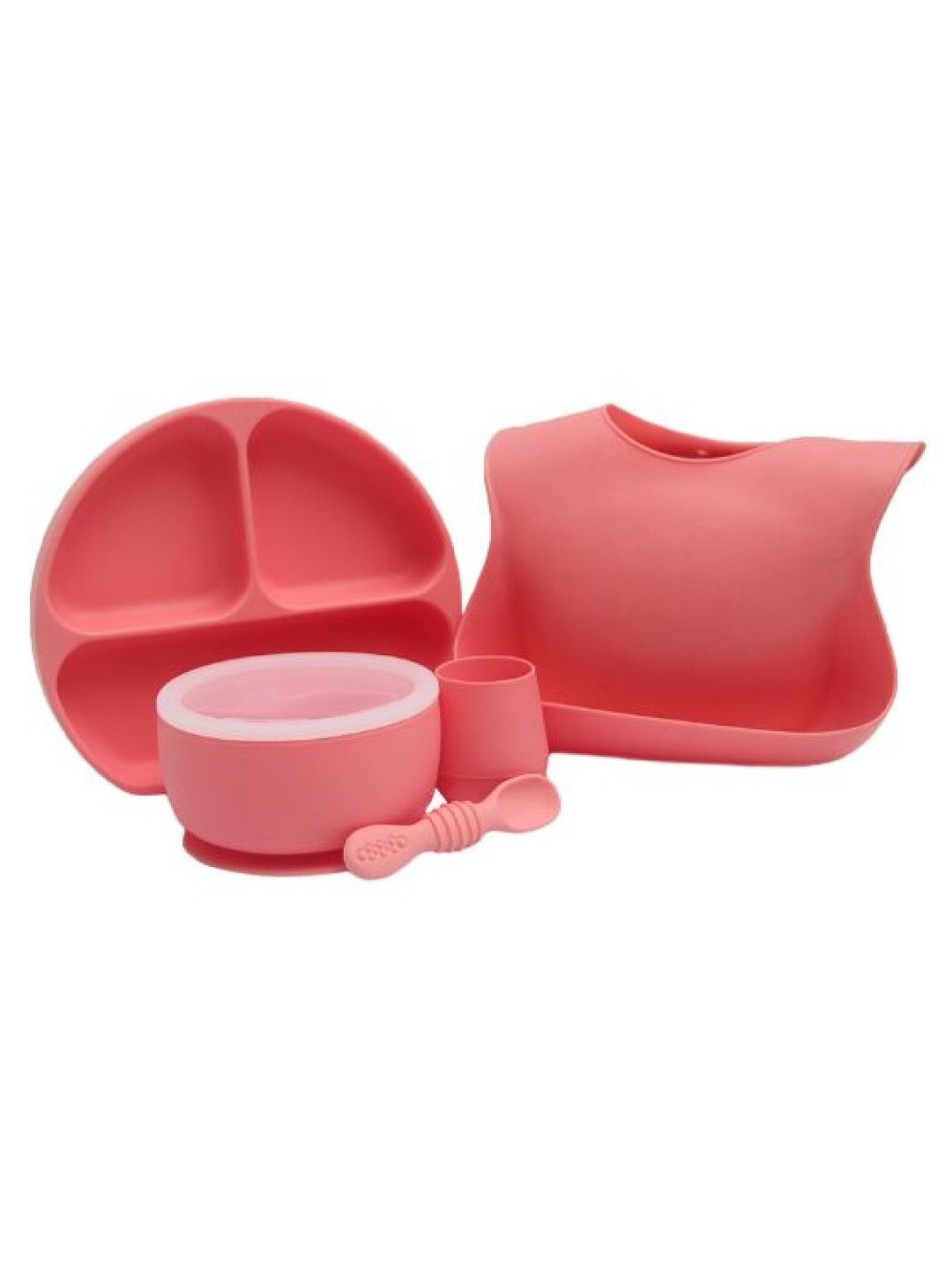 Babynomnom Full Set (Silicone Plate, Bib, Bowl Feeding Set, Training Cup)