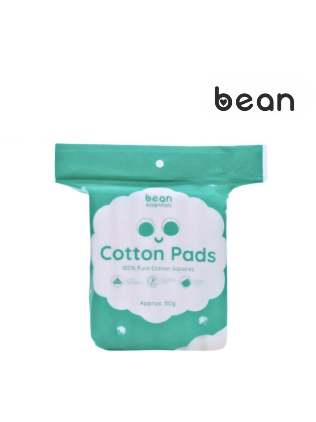 bean Baby Bum Cream (50ml) + Free Cotton Pads (100s) (No Color- Image 3)