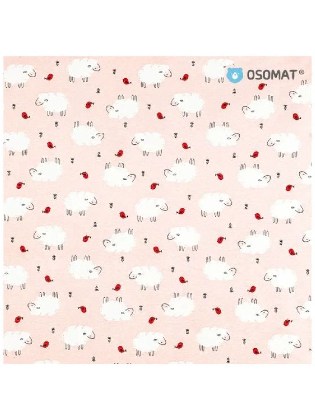 Osomat Leak Proof Mat (Girls) - Large (Counting Sheep (Pink)- Image 4)