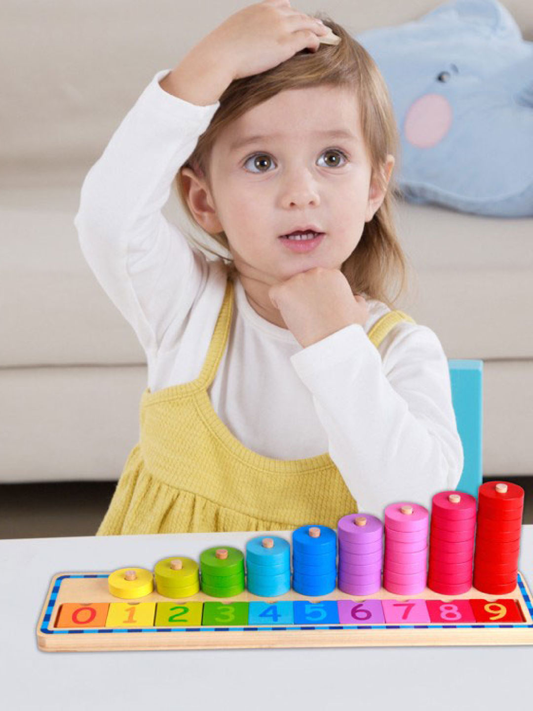 Tooky Toy Counting Stacker (No Color- Image 3)