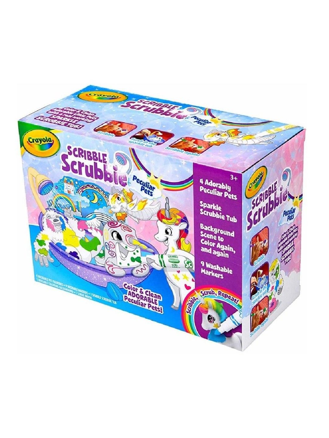 Crayola Scribble Scrubbie Peculiar Pets (No Color- Image 1)