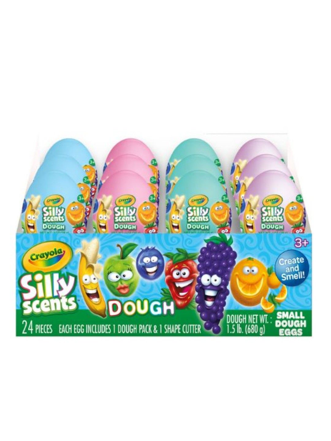 Crayola Silly Scents Crayola Small Egg Scent Dough (No Color- Image 1)