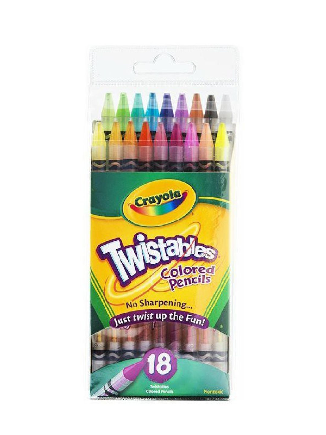 Crayola Twistables Colored Pencils (18 Count) (No Color- Image 1)