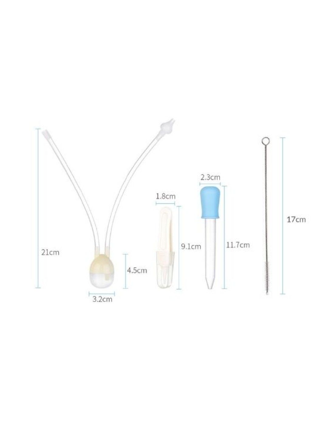 Babybee Philippines Nasal Aspirator Snot Sucker (Cream- Image 2)